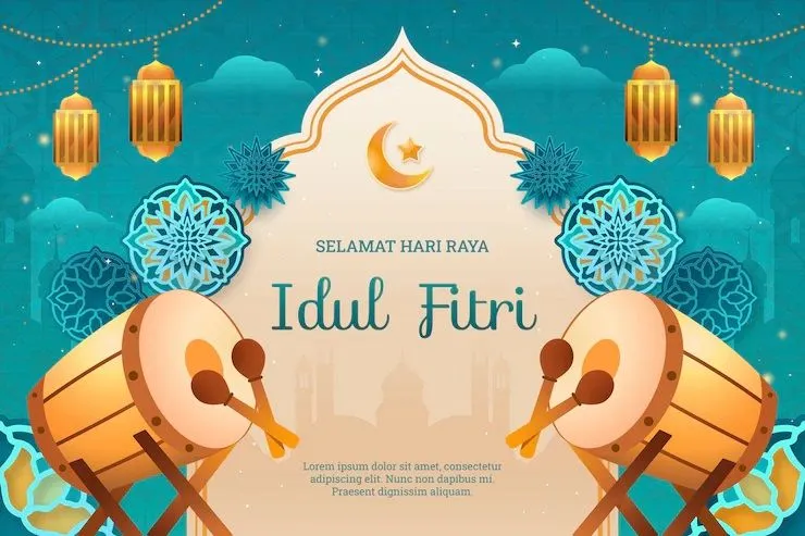 Ilustrasi Idul Fitri.
