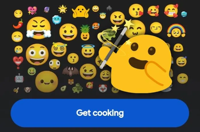 Emoji Kitchen adalah fitur dari Google yang memungkinkan pengguna mencampur dua emoji menjadi kombinasi baru.