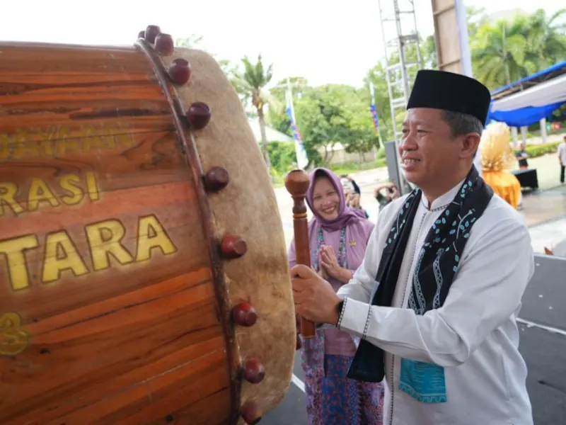Festival Bedug Tingkat Kota Jakarta Utara resmi dibuka oleh Wali Kota Ali Maulana Hakim dan diikuti oleh 34 grup dari 31 kelurahan.
