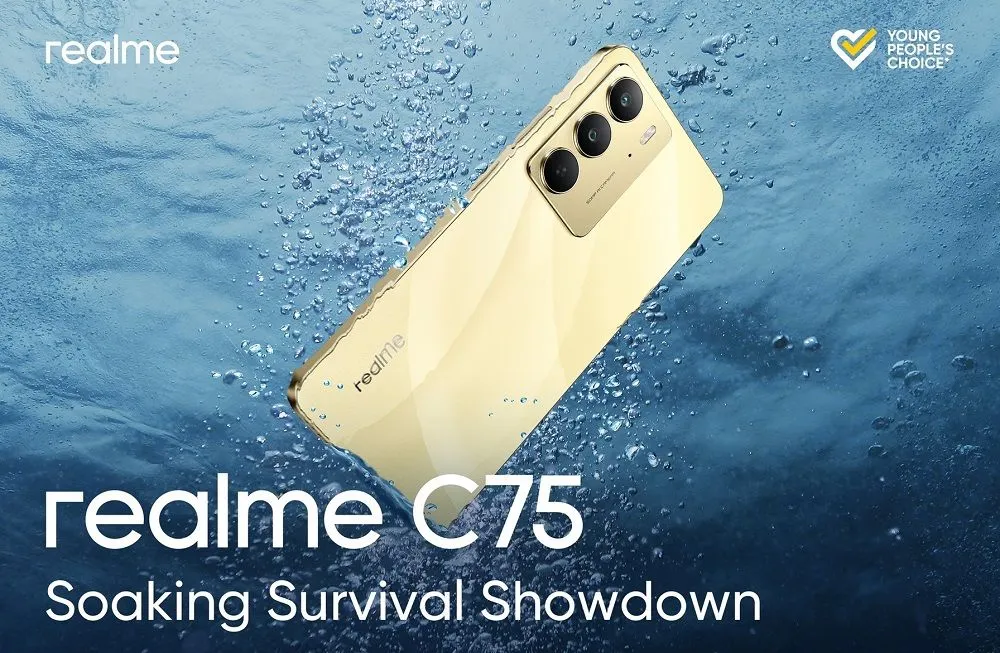 realme C75 mengusung sejumlah fitur andalan seperti sertifikasi IP68 dan IP69, ketahanan kelas militer, hingga baterai 6000mAh.