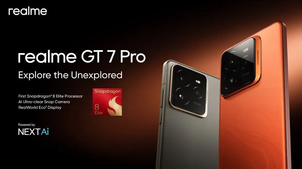 realme resmi meluncurkan realme GT 7 Pro, HP flagship yang ditenagai oleh chipset Snapdragon 8 Elite terbaru.