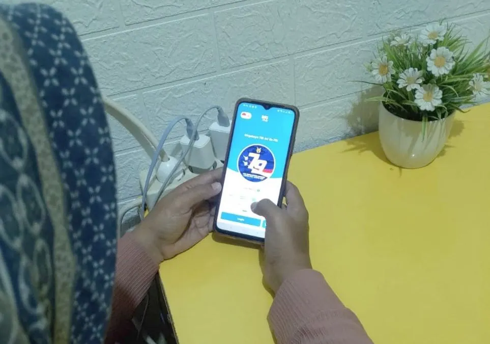 Rika Muflihah pelaku UMKM sekaligus pengguna aplikasi BRImo.