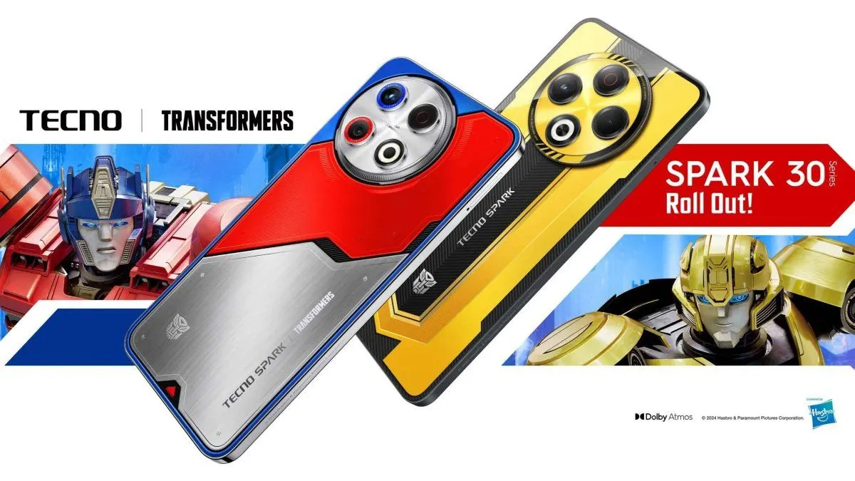Tecno Spark 30 Pro Transformers Edition