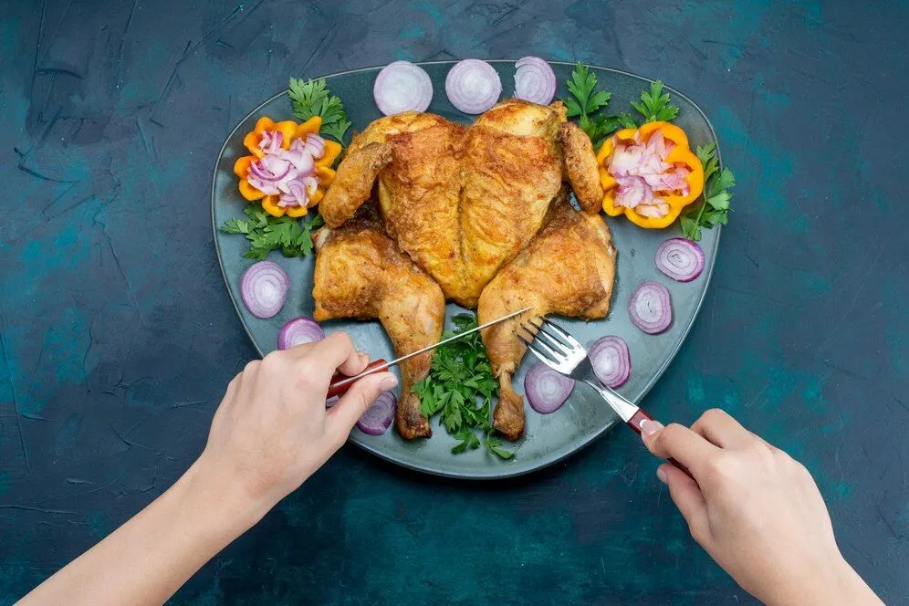 Illustrasi. 6 Bagian ayam yang tidak boleh sering dikonsumsi