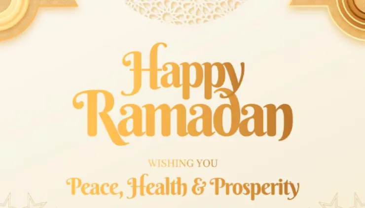 Ilustrasi ucapan selamat menjalankan ibadah puasa Ramadhan.