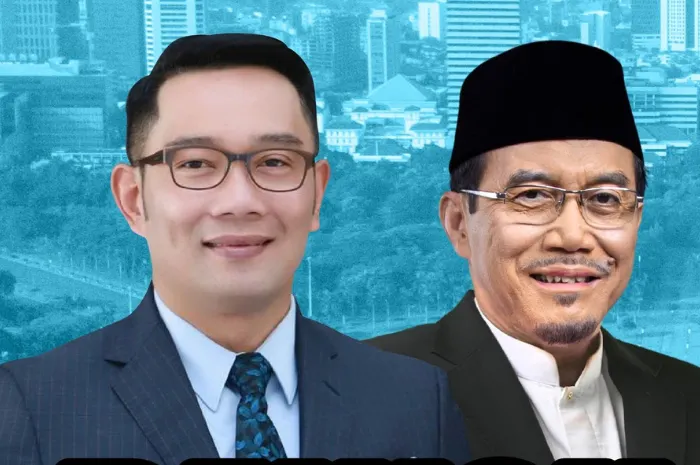 Ridwan Kamil dan Suswono yang kini telah daftar ke KPU.