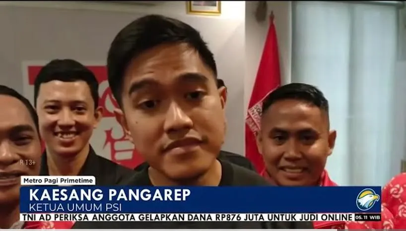 Ketum PSI, Kaesang Pangarep