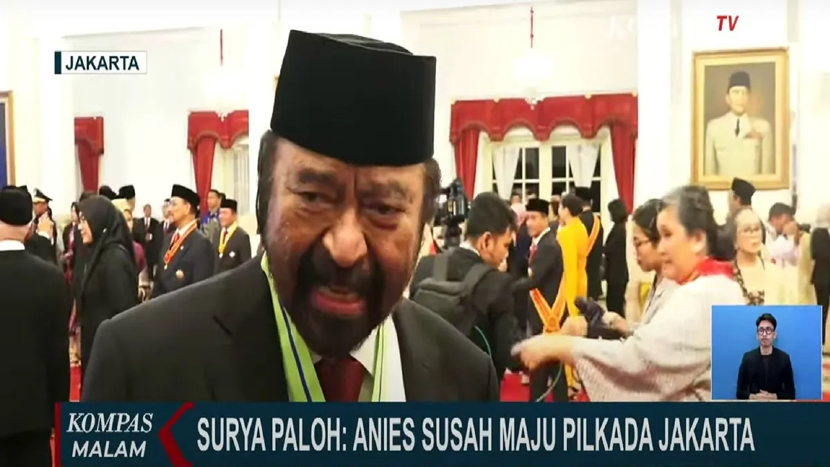 Ketua Umum Partai NasDem Surya Paloh