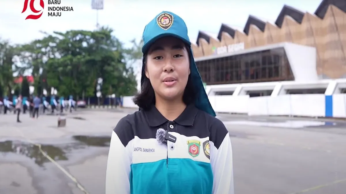 Livenia Evelyn Kurniawan, Paskibraka Pembawa Baki Upacara HUT ke 79 RI di IKN