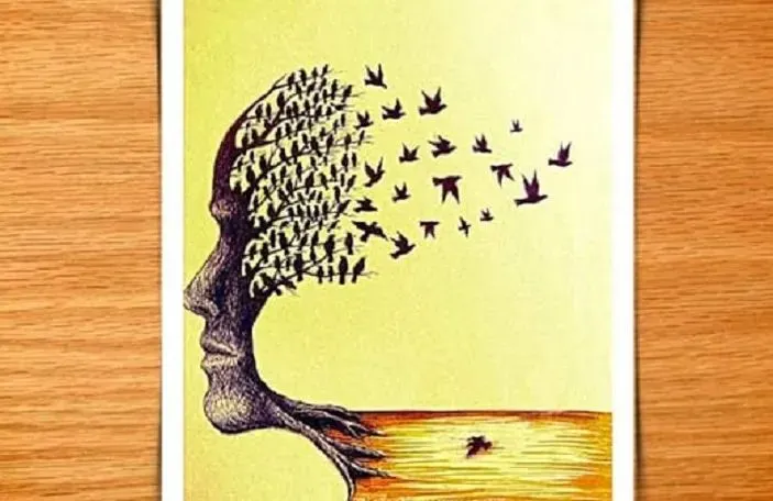 Ilustrasi tes ilusi optik
