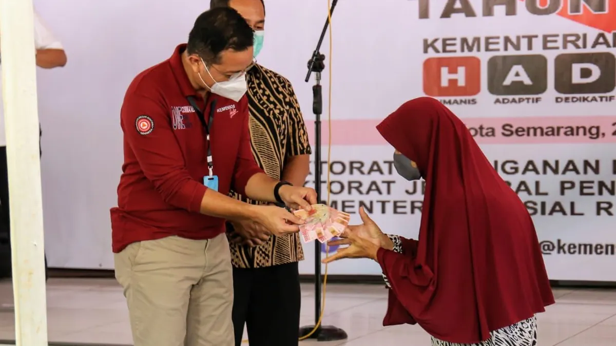  Progres pencairan bansos PKH Tahap 2 dan BPNT Tahap 4 untuk periode April-Juni via PT Pos Indonesia 