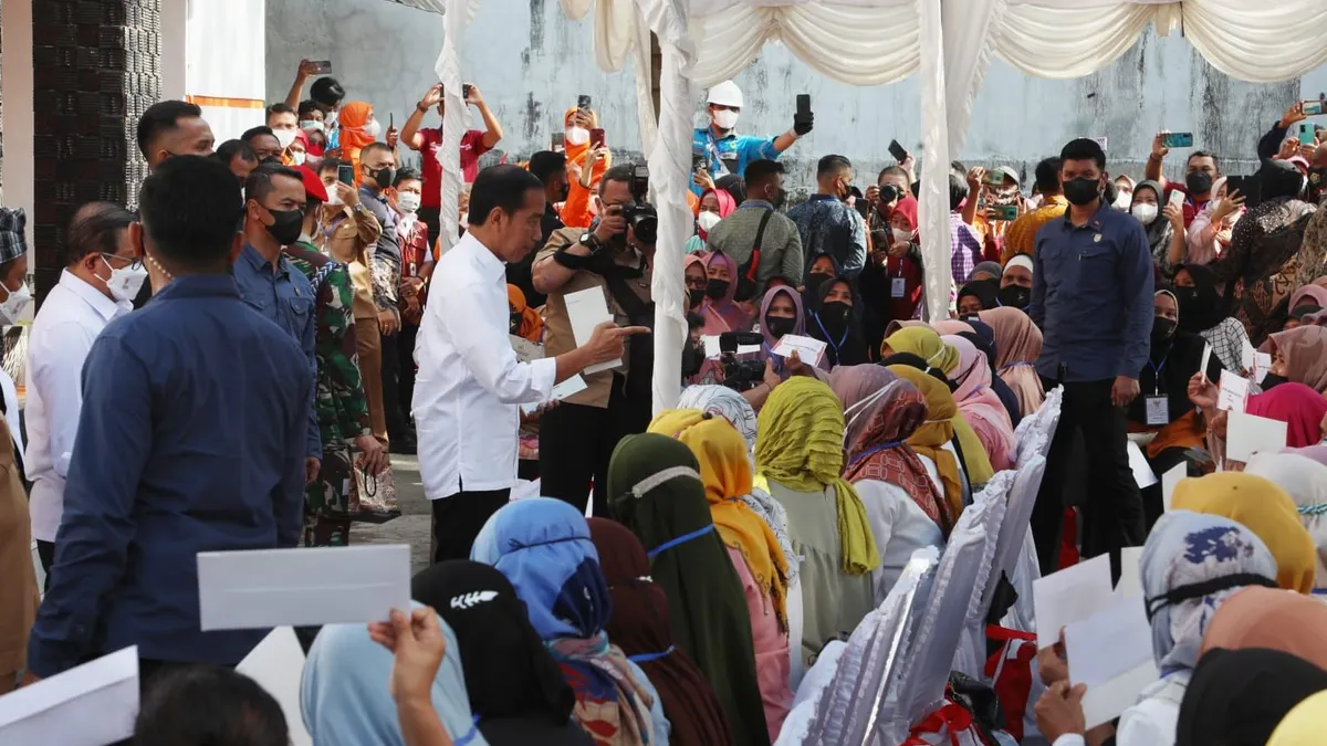 Ilustrasi, Bantuan Sosial Cair
