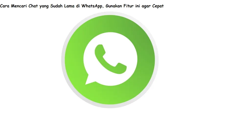 Ilustrasi. Pesan chat di aplikasi WhatsApp setiap harinya terus bertambah. Hal ini akan membuat chat yang lama jadi tenggelam.