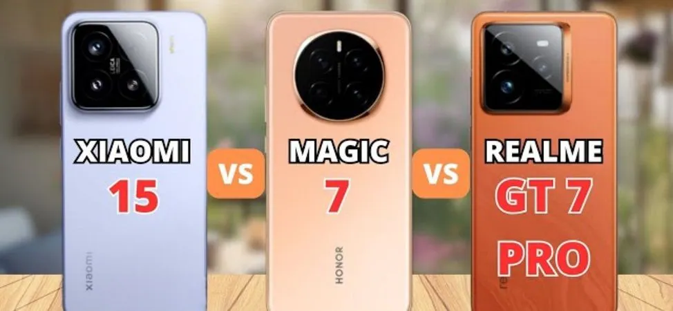 Jika dihadapkan pada Xiaomi 15 5G, Honor Magic 7 5G dan Realme GT 7 Pro 5G, kamu akan pilih yang mana?