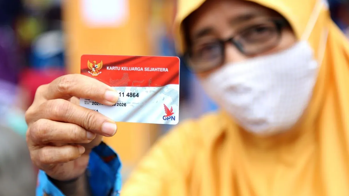 Ilustrasi KPM Bansos