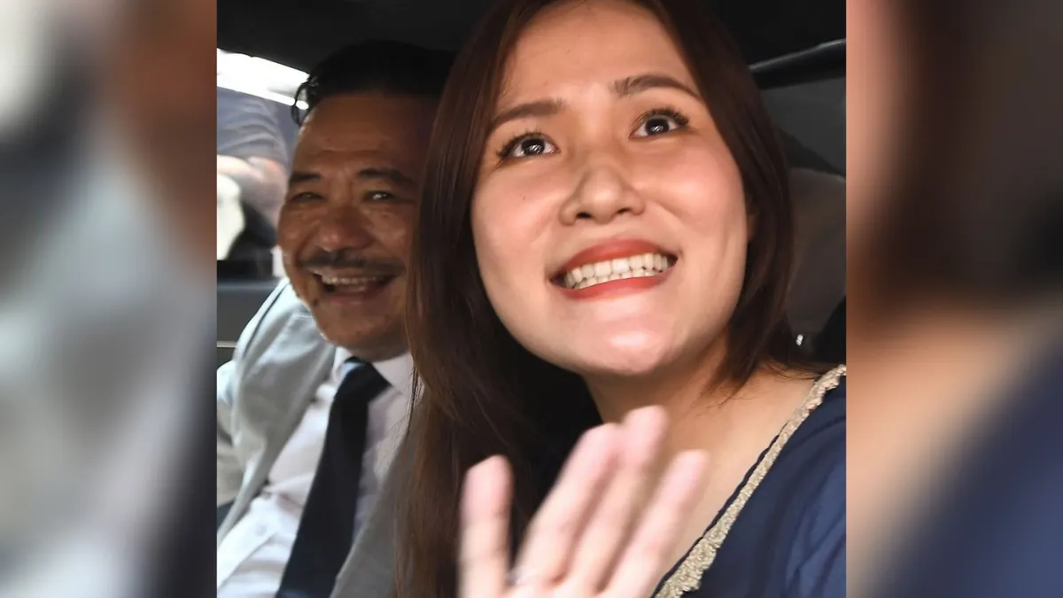 Jessica Wongso Bersama Pengacaranya, Otto Hasibuan