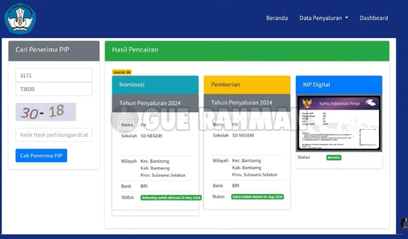 Bansos PIP Agustus 2024 Resmi Cair Hari Ini ke Saldo Rekening