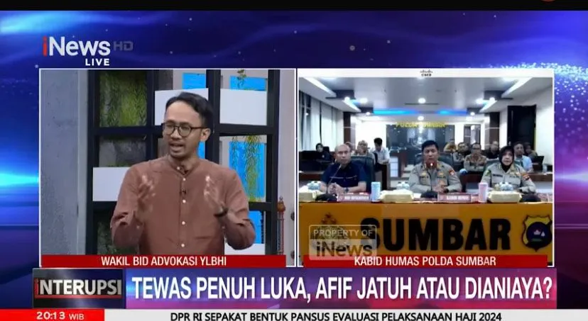 YLBHI Soroti Kematian Afif Maulana