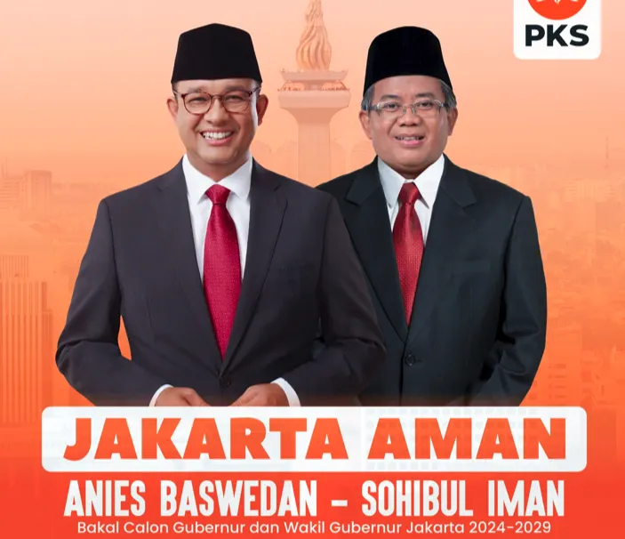 Anies Baswedan-Sohibul Iman di Pilkada Jakarta 2024 