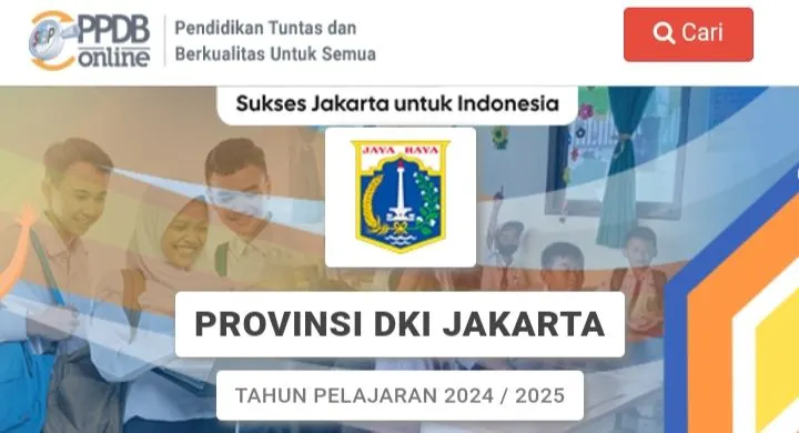 Penerimaan Peserta Didik Baru (PPDB) DKI Jakarta tahun 2024 resmi dibuka hari ini, Senin, 10 Juni 2024.