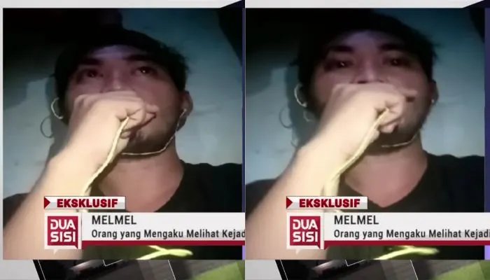 Melmel, Orang yang Mengaku Melihat Pembunuhan Vina dan Eki