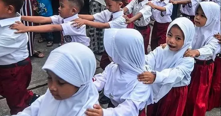 illustrasi anak SD