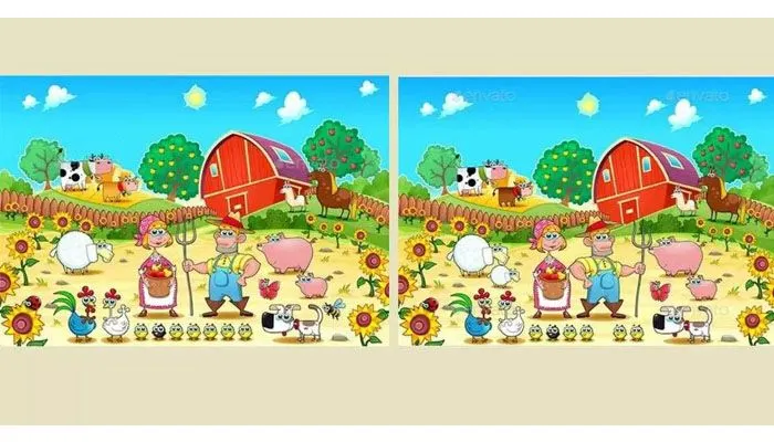 Tes IQ: Apa Berapa Perbedaan pada Kedua Gambar Ini?