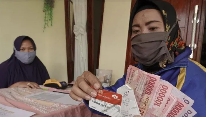 Progres pencairan bansos BPNT periode via KKS di bulan Mei