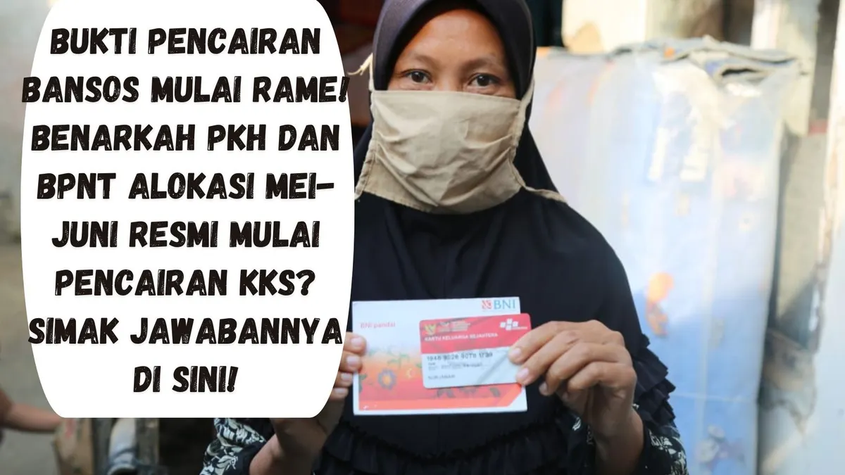 Illustrasi. Nasib Penerima PKH dan BPNT yang Baru, Apakah Cair Lagi di Tahap Selanjutnya