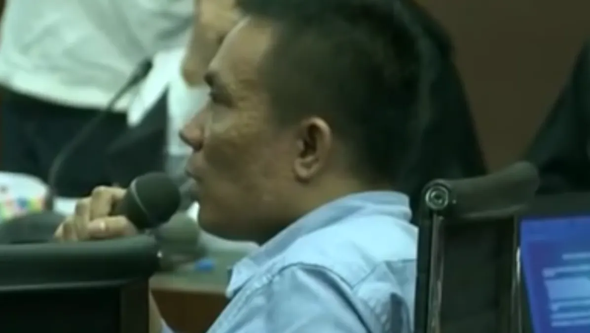 Rismon Sianipar di Sidang Jessica Wongso