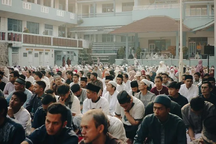 Potret shalat Idul Fitri
