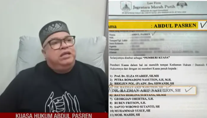 Sejumlah pengacara beramai-ramai menjadi kuasa hukum Abdul Pasren dalam kasus pembunuhan Vina Cirebon, ternyata keberadaannya&hellip;