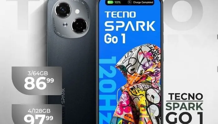 Tecno Spark Go 1 Banting Harga cuma Rp900 Ribuan, Cek Spesifikasi Lengkap di Sini