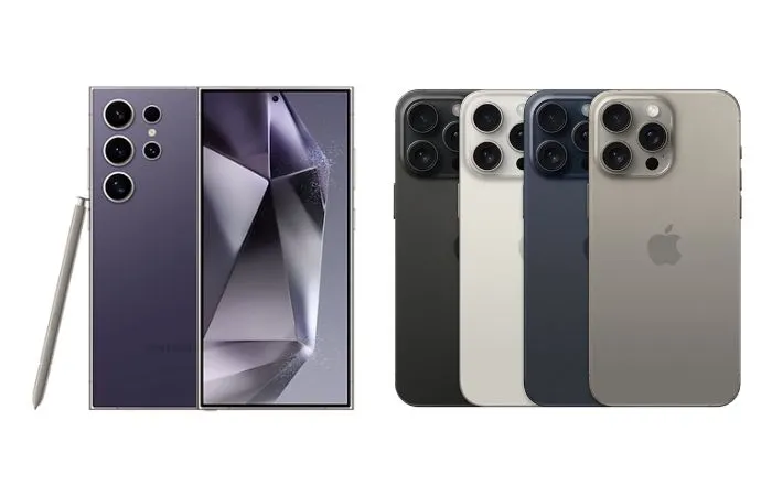 Samsung Galaxy S24 Ultra vs iPhone 15 Pro Max