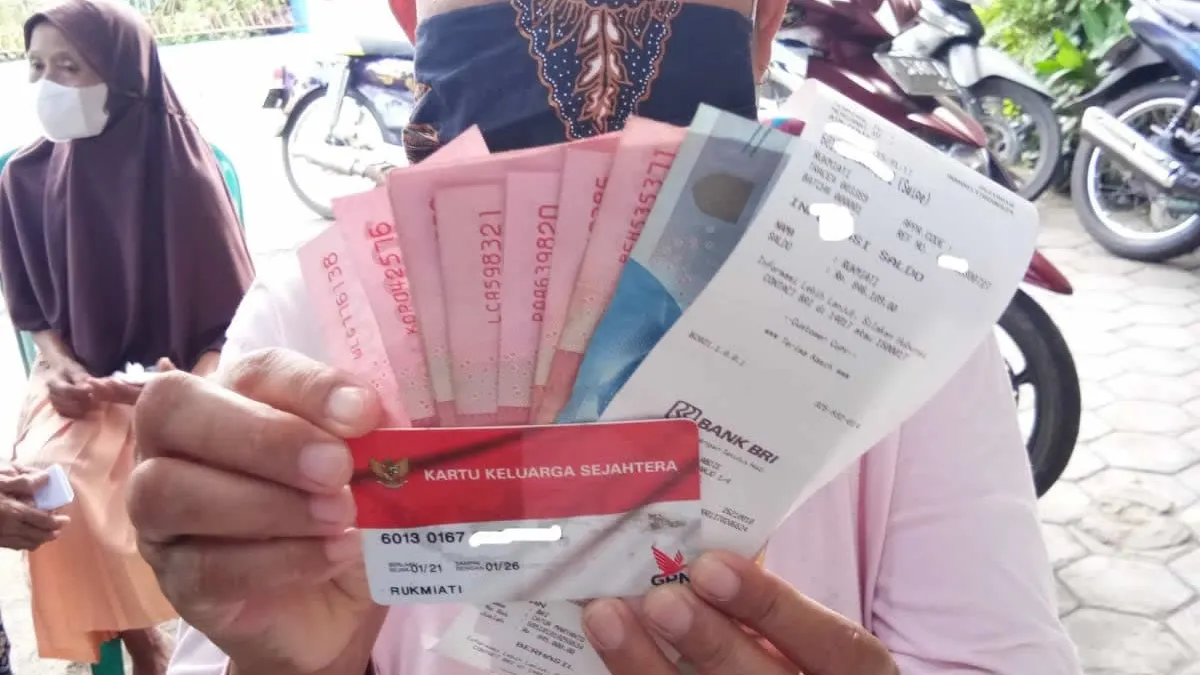 Progres pencairan bansos PKH Tahap 3 dan BPNT Tahap 4 untuk periode Mei-Juni via KKS