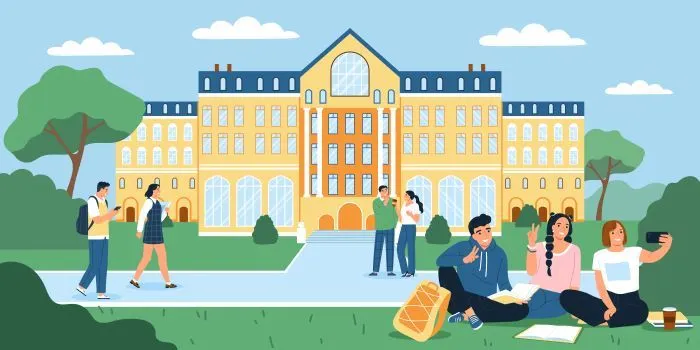 Ilustrasi Kampus