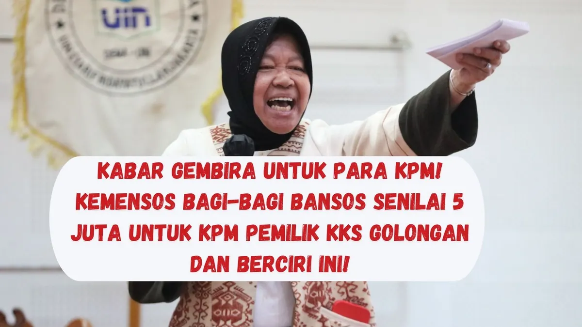 Menteri Sosial Tri Rismaharini