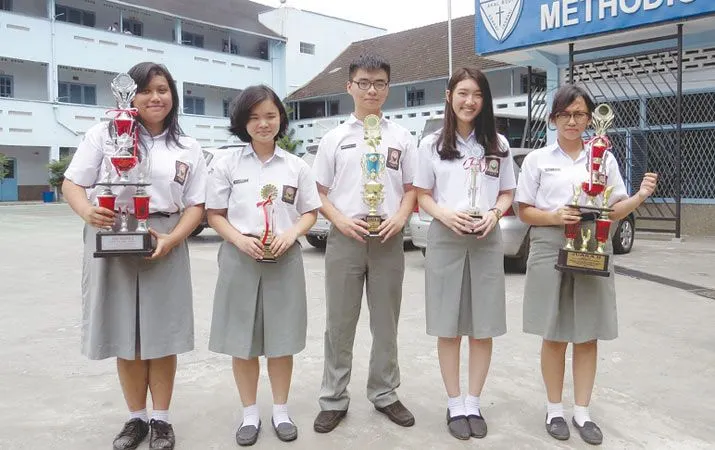Siswa SMAS Methodist 2 Medan