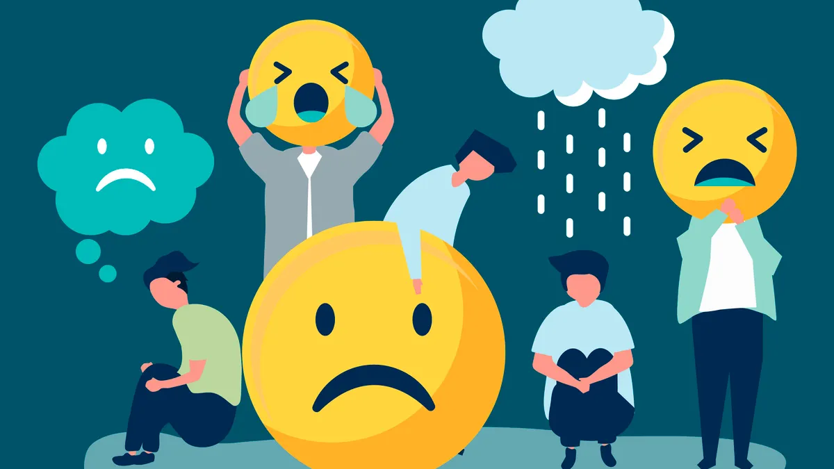 Ilustrasi. Memendam Emosi