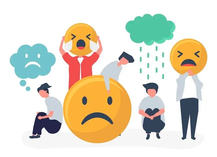 Ilustrasi seseorang yang menyimpan dan memendam emosi