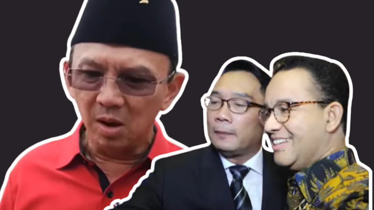 Ahok, Ridwan Kamil dan Anies Baswedan di Pilkada Jakarta 2024
