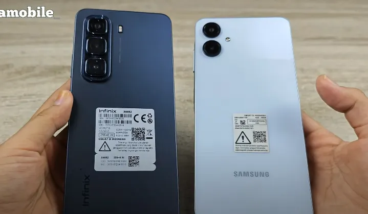 Samsung Galaxy A06 vs Infinix Hot 50