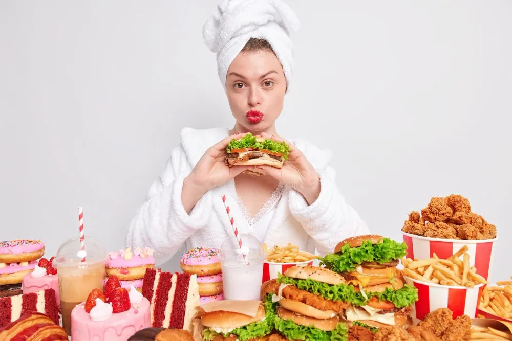 Ilustrasi. Makanan Junk Food