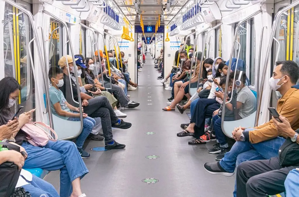 BPS mencatat total perjalanan MRT Jakarta sepanjang Agustus 2024 mencapai 8.241 perjalanan.