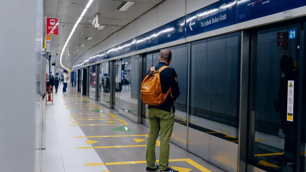 Illustrasi. MRT jakarta