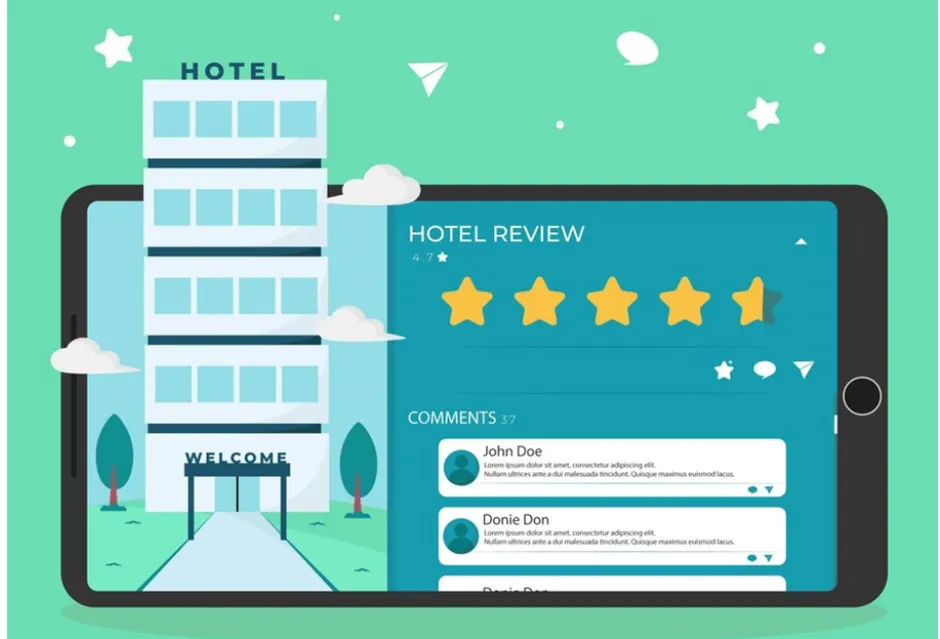Ilustrasi Hotel Berbintang
