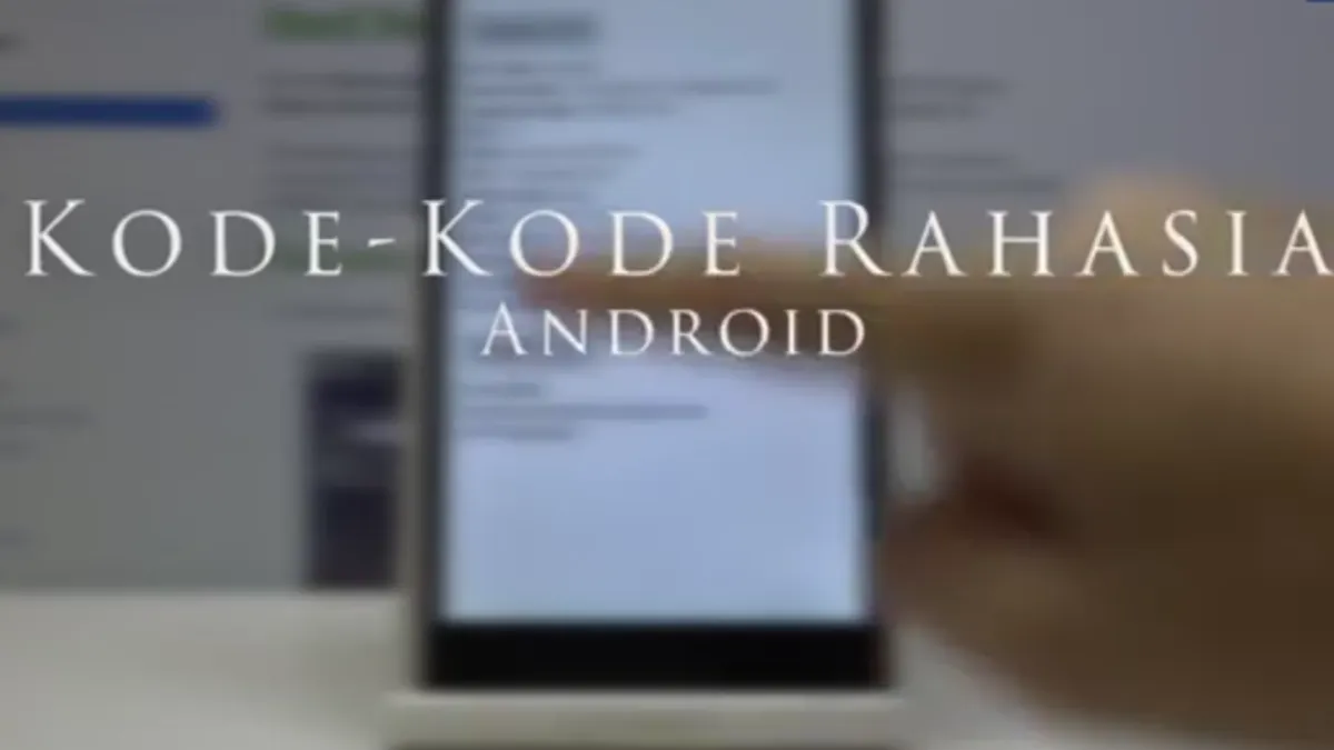 Ilustrasi Kode Rahasia Android