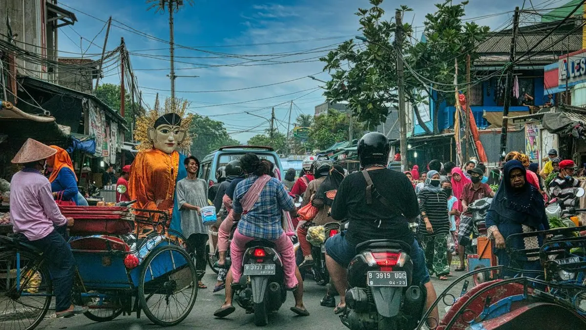 Ilustrasi Warga Jakpus