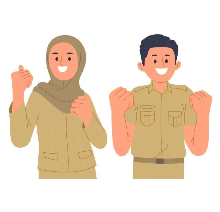 Ilustrasi Guru CPNS 