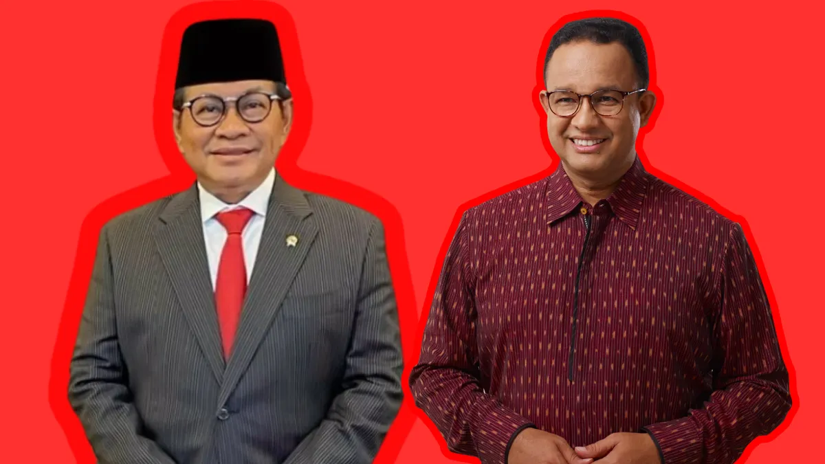 Pramono Anung dan Anies Baswedan